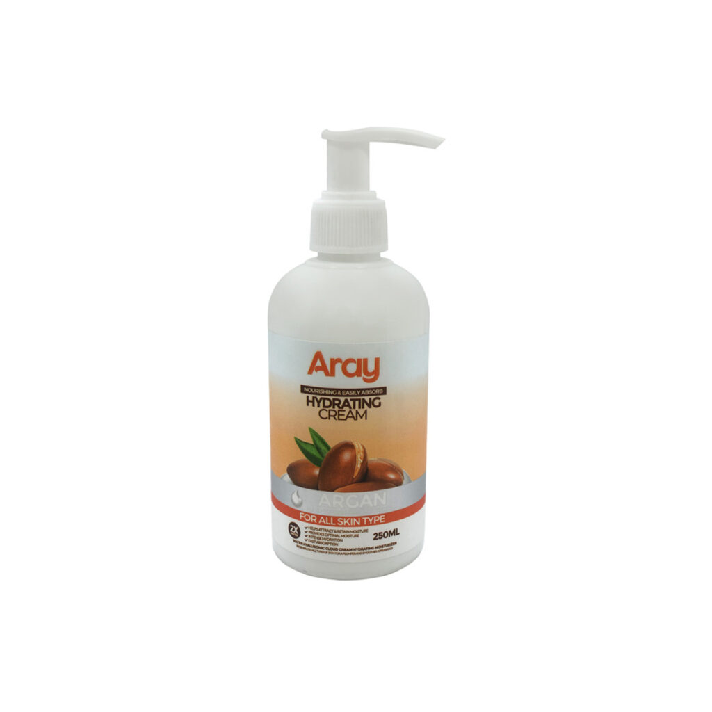 کرم مرطوب کننده آرگان 250 میلی آرای ARAY