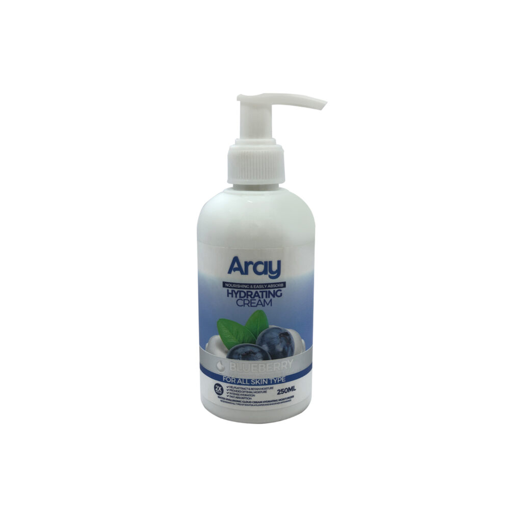 کرم مرطوب کننده بلوبری 250 میلی آرای ARAY