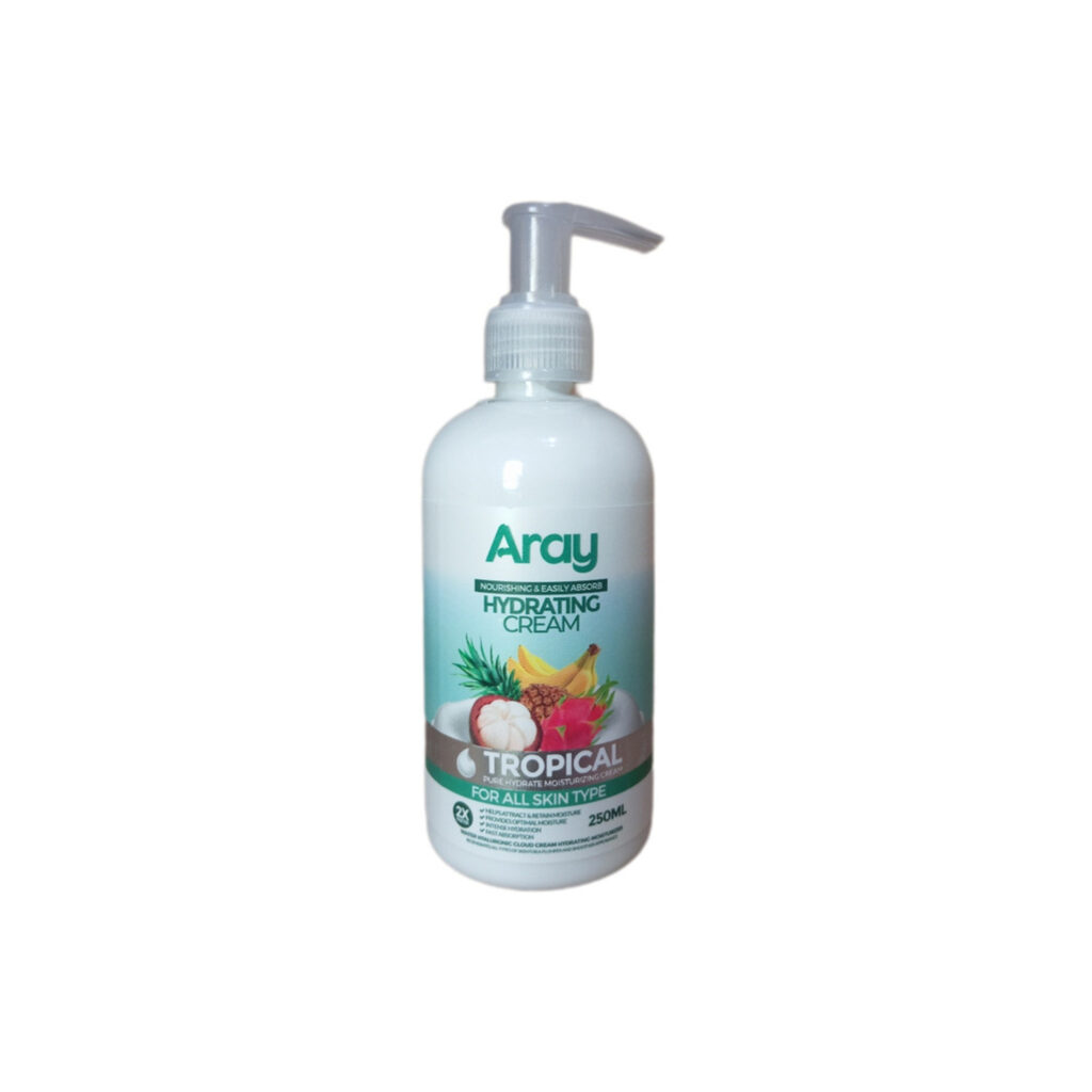 کرم مرطوب کننده میوه های استوایی 250 میلی آرای ARAY