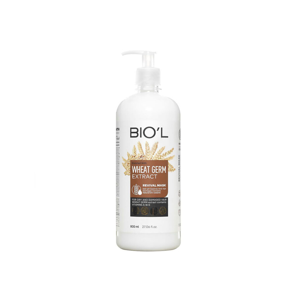 ماسک مو جوانه گندم کراتینه 800 میلی بیول BIOL