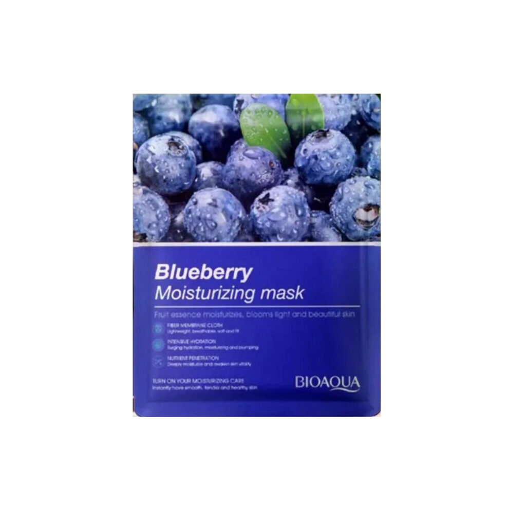 ماسک ورقه ای بلوبری بیوآکوا Bioaqua